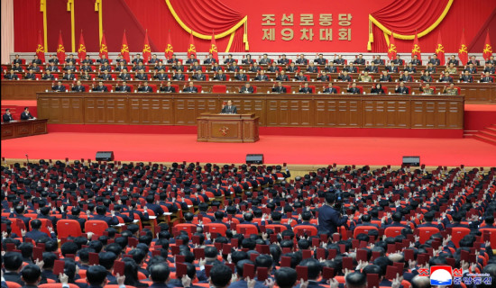 Kim reelected to top post of North Korea’s ruling party as it hails his nuclear buildup