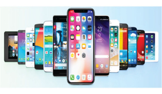 Smartphones import up by 40%