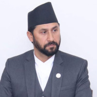 Russian nationals voting for Russian presidential election in Nepal