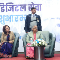 From streets to painting, Dhankuta’s orange town comes alive