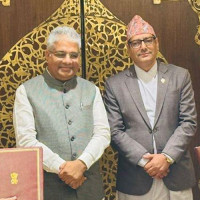 Newly appointed Health Minister Yadav administered oath