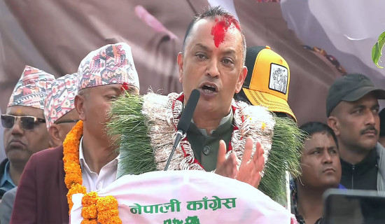 Next five year will be golden period of change: NC president Thapa