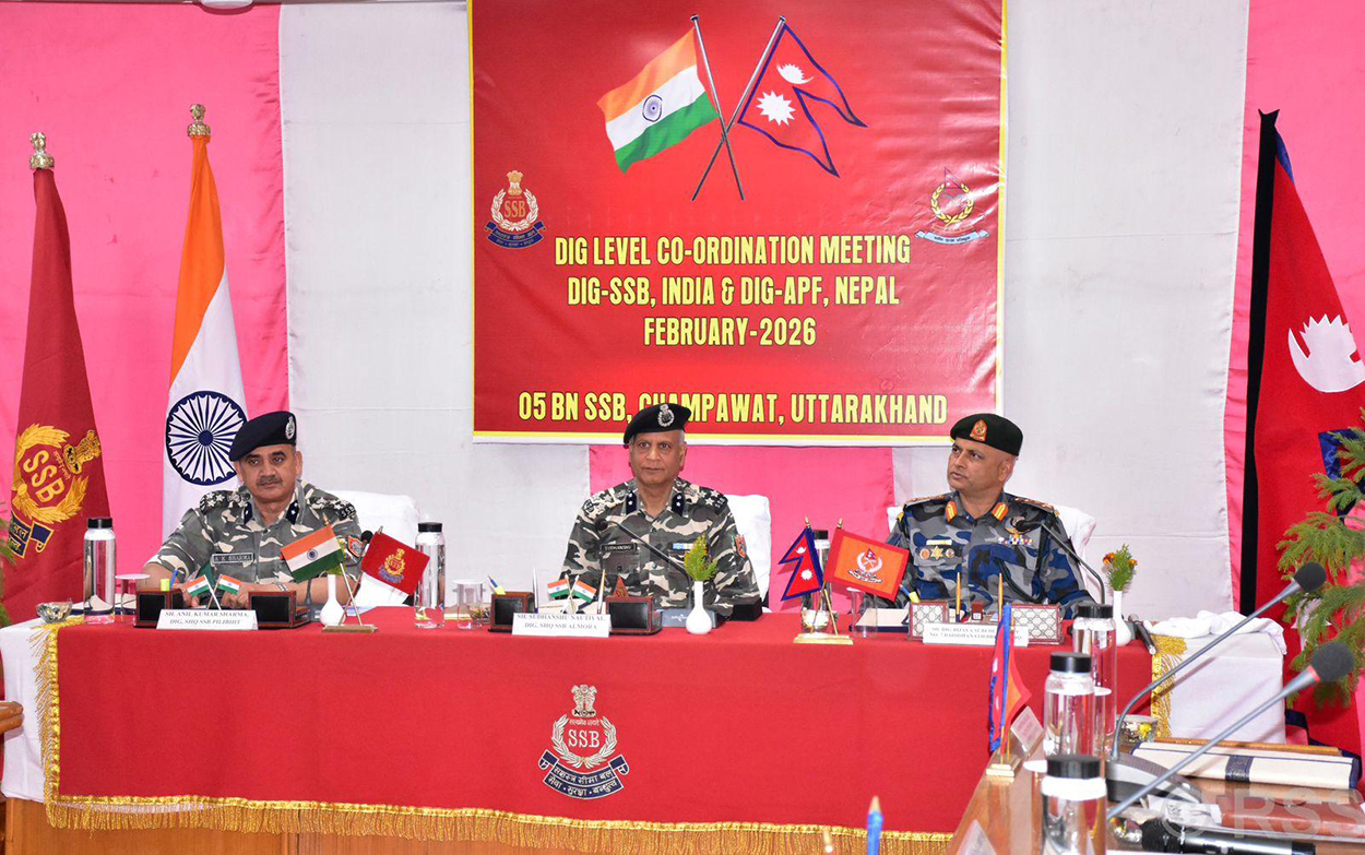 Coordination meeting between APF Nepal and SSB India held