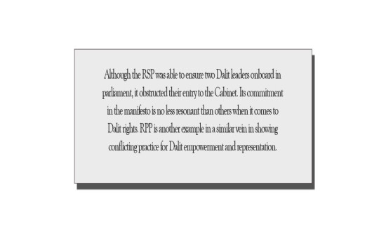 Dalit Issues In Election Manifestoes