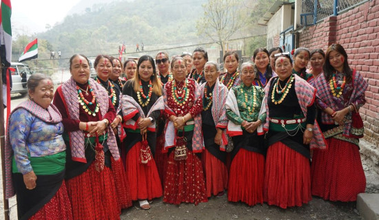 Thakali community celebrating ‘Toran Lha’ festival