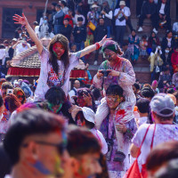 PM Prachanda, Deuba and Oli hold discussion