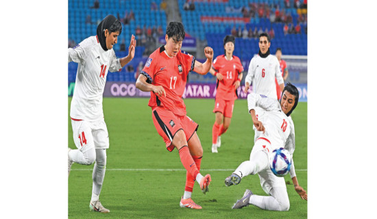 A long way from the war, Iran lose opening Women's Asian Cup