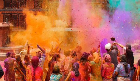Holi festival being marked today in Tarai districts