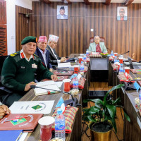 Pedestrian dies after being hit by motorcycle