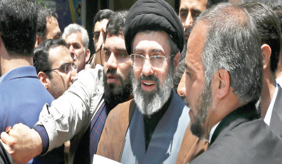Son of late Iranian leader likely successor