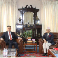 UNP Chairman Ghising votes