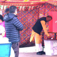 Gold price up by 1,100