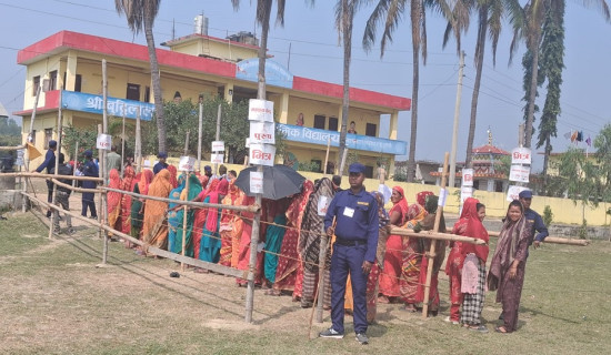 26 per cent vote cast in Saptari