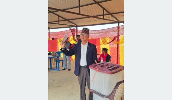 RPP Chair Lingden votes