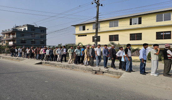 Former PM Oli caste vote from Balkot