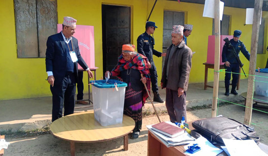 45 percent turnout nationwide till 4 pm