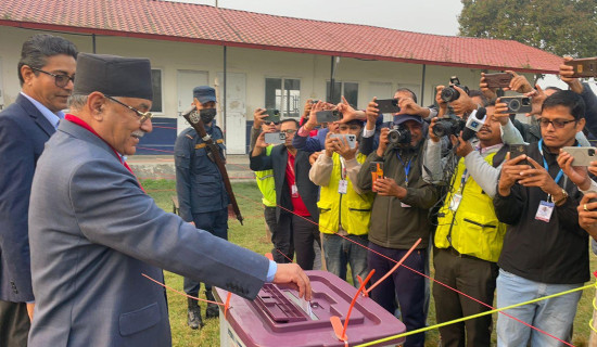 Thanks to all for peaceful HoR poll: NCP coordinator Prachanda