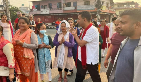 Nearly 65 percent voter turnout in Chitwan