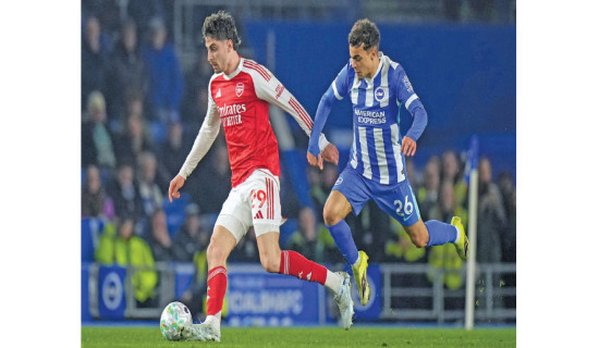 Arsenal move 7 points ahead in title race after City draw with Forest