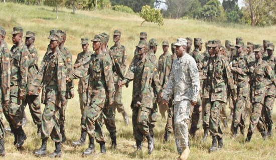 Ugandan troops help S. Sudan airstrikes