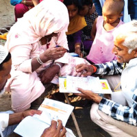 Contractor of Urlabari road honoured for timely work