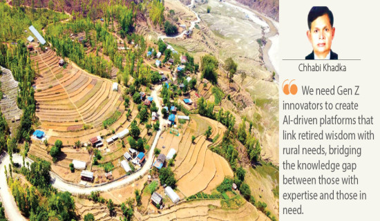 Idle Wisdom Must Serve Villages 