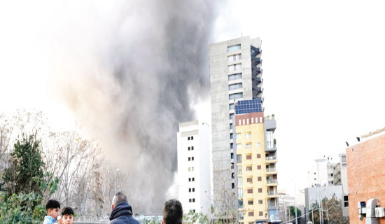 Intense strikes hit Tehran