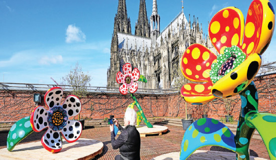 German museum celebrates famed Japanese artist Kusama