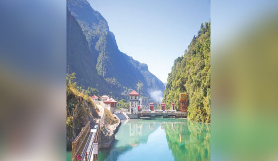 High-level maintenance begins at Upper Marsyangdi ‘A’ Hydropower Project