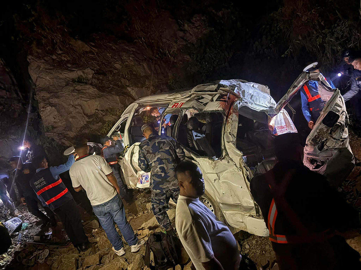 Gorkha Microbus Accident Update: Seven victims identified