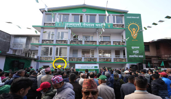 'Ujyalo Nepal Party received dignified votes amid turbulence'