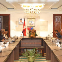 Finance Minister Khanal visits Baglung to take stock of election preparations