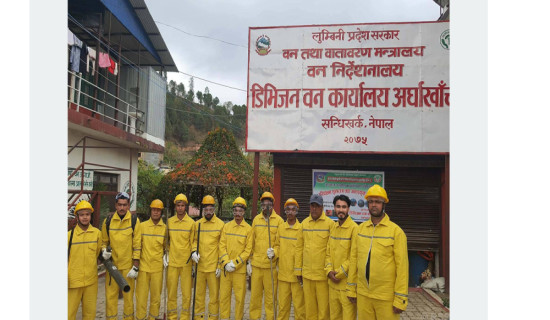 Team formed to control possible forest fires in Arghakhanchi