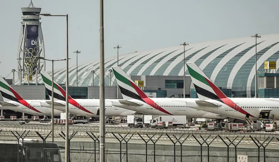 Flights temporarily suspended at Dubai's airport following nearby drone incident