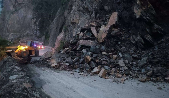 43 places of Narayangadh-Muglin road at risk of landslide