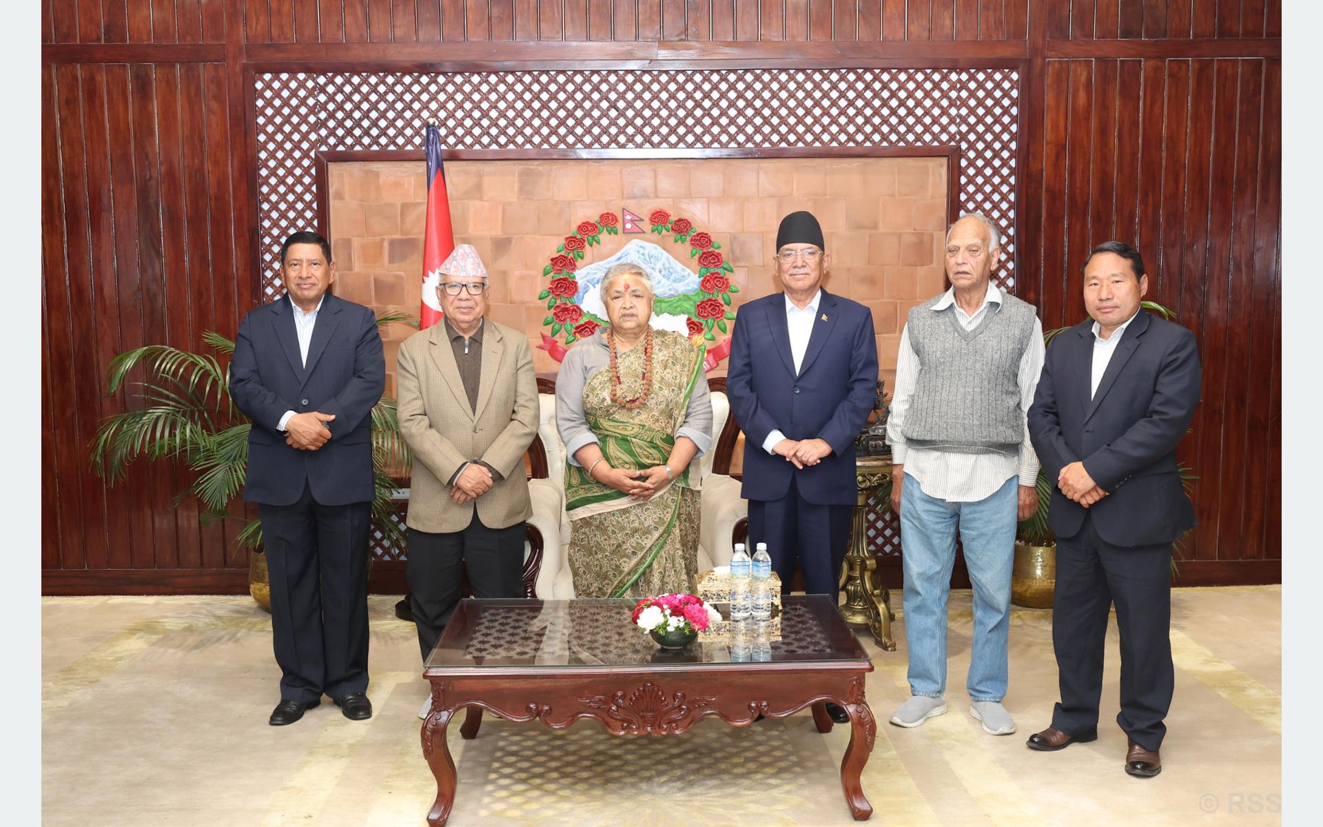 PM Karki thanks NCP for supporting to make elections successful