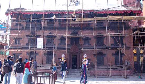 KMC calls for timely repair of Kumari Ghar's roof