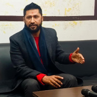 Four devotees arrive in Larumba  after 36 days’ walk from Assam