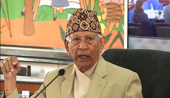 KC, senior most member of HoR, taking oath today