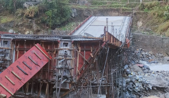 Under-construction motorable bridge over Neruwa stream collapses