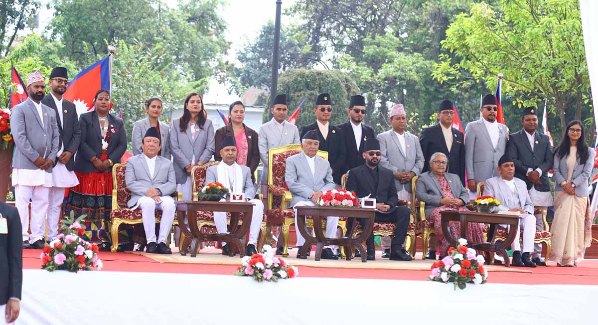Swearing -in ceremony of Prime Minster, Ministers (Photo Feature)