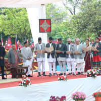 Environmental activists launch water conservation campaign in Madhes