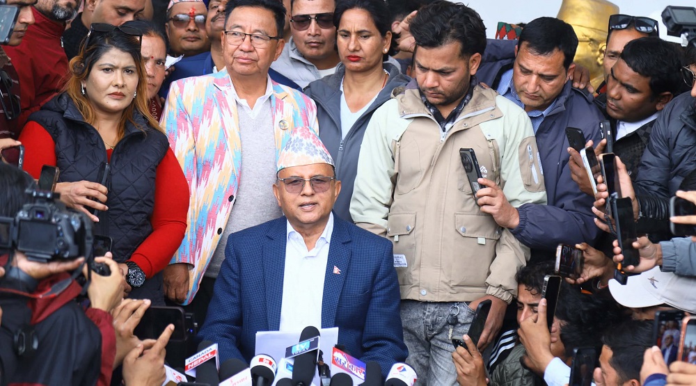 UML protests arrest of Oli and Lekhak, demands immediate release