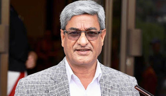 Former Minister Lekhak detained in Maharajgunj