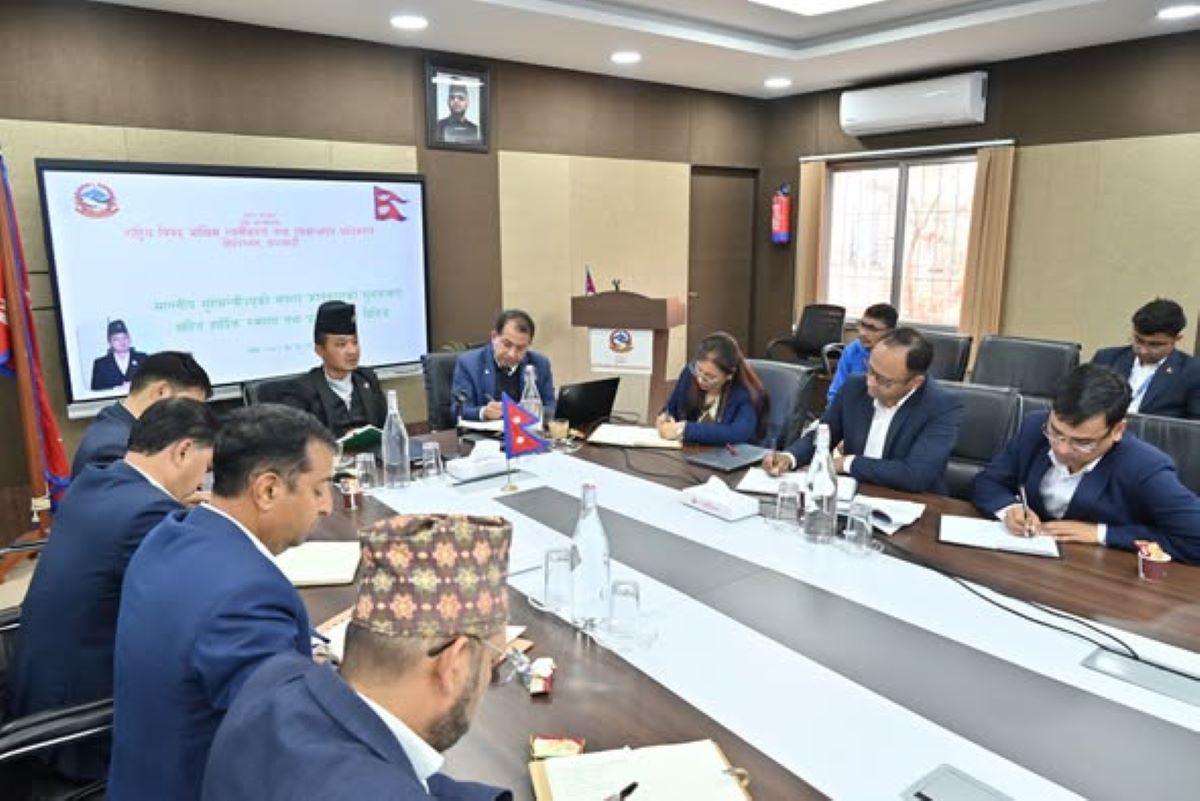 Stay prepared to save people's life during disaster, Home Minister Gurung directs NDRRMA