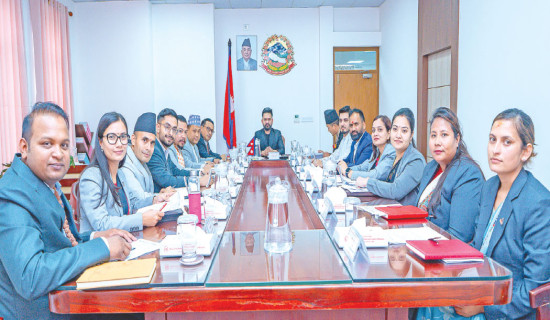 Prime Minister Shah discusses development issues with Koshi, Karnali MPs