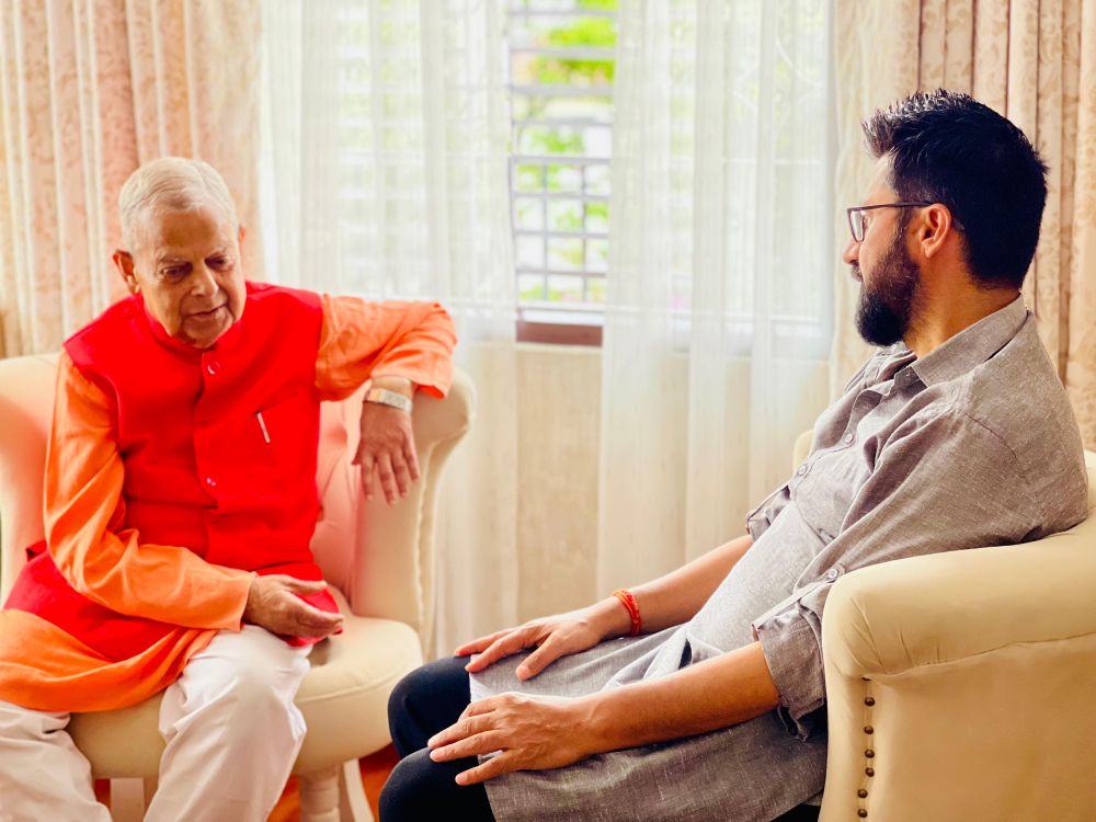 RSP President Lamichhane, LSP Chair Thakur meet