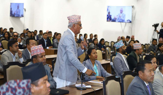 UML object over arrest of party chair Oli and leader Lekhak