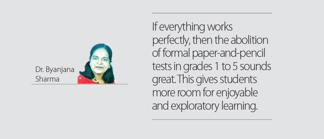 On Scrapping Of Primary Level Exams
