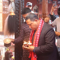 Communication minister Sharma inaugurates RSS photo exhibition